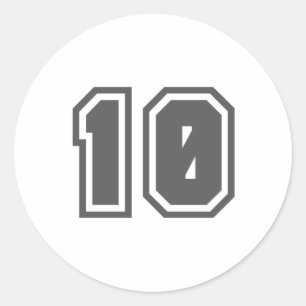 PEGATINA REDONDA 10