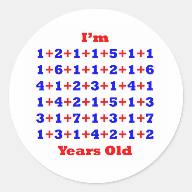 Pegatina Redonda ¡100 años! (Anverso)