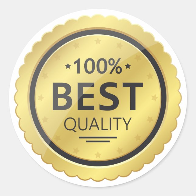 Pegatina Redonda 100% de mejor calidad (Anverso)