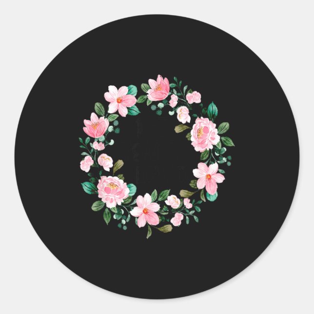 Pegatina Redonda 105 Years Loved Women Men 105 Years Old Cool 105th (Anverso)