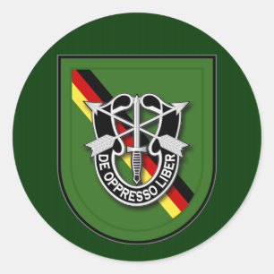 Pegatina Redonda 10.ª SFG-A 7 Alemania