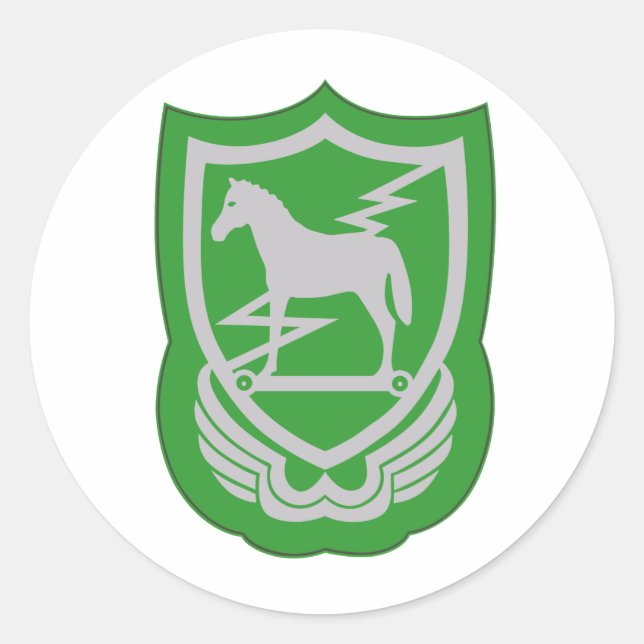 Pegatina Redonda 10.º Grupo de Fuerzas Especiales (Anverso)