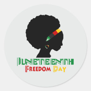 Pegatina Redonda 11 de junio Día de la Libertad