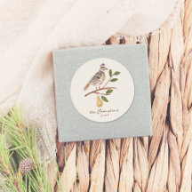 12 Días De Navidades Perdices En Un Árbol De Par