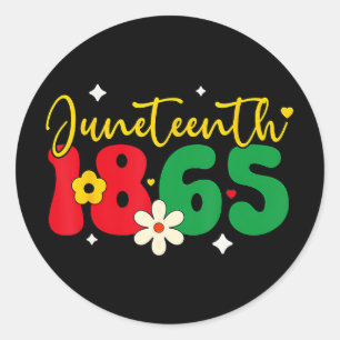 Pegatina Redonda 18 de junio de 2024 se celebra la libertad de los 