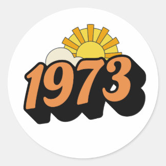 PEGATINA REDONDA 1973