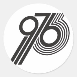 PEGATINA REDONDA 1976