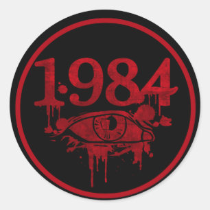 PEGATINA REDONDA 1984
