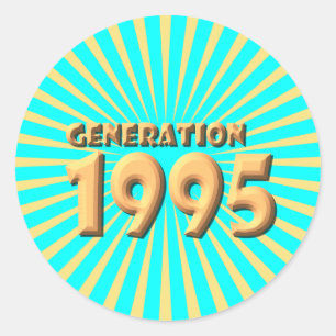 PEGATINA REDONDA 1995