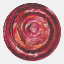 1.ᵉʳ Chakra Red Paint-Fabric #2
