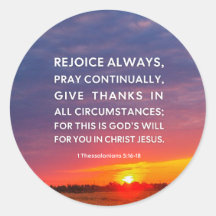 1 Tesalónica 5:16-18