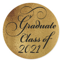 2021 Graduate Gold Graduation Party Gracias