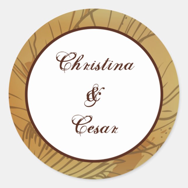 Pegatina Redonda 20 - 1.5" Pegatinas favoritos Gorra/Boots de vaca  (Anverso)