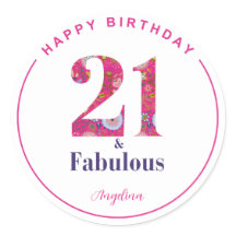 21 y fabuloso cumpleaños número 21