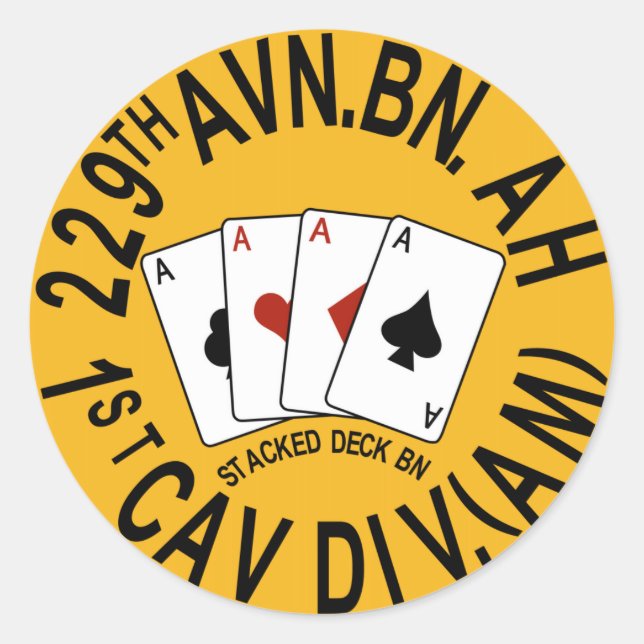 Pegatina Redonda 229.ª Aviación 1ª Batallón (Anverso)