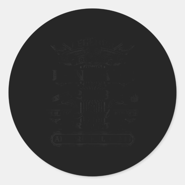 Pegatina Redonda 23rd Birthday Gift Legend Born In January 2003 23  (Anverso)