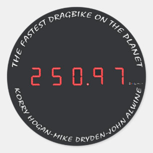 Pegatina Redonda 250 pegatinas RND3