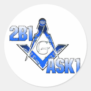 PEGATINA REDONDA 2B1ASK1