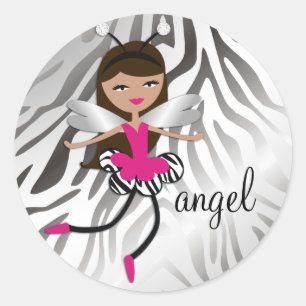 Pegatina Redonda 311 Angel Baby "Tan" de moda