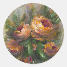 Pegatina Redonda 315 Rosas