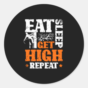 Pegatina Redonda 33.Arboristo para un trimmer de árbol