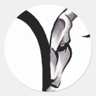 Pegatina Redonda 398ed2e311876f65315abc50c5e40934—aries-ram-tattoo