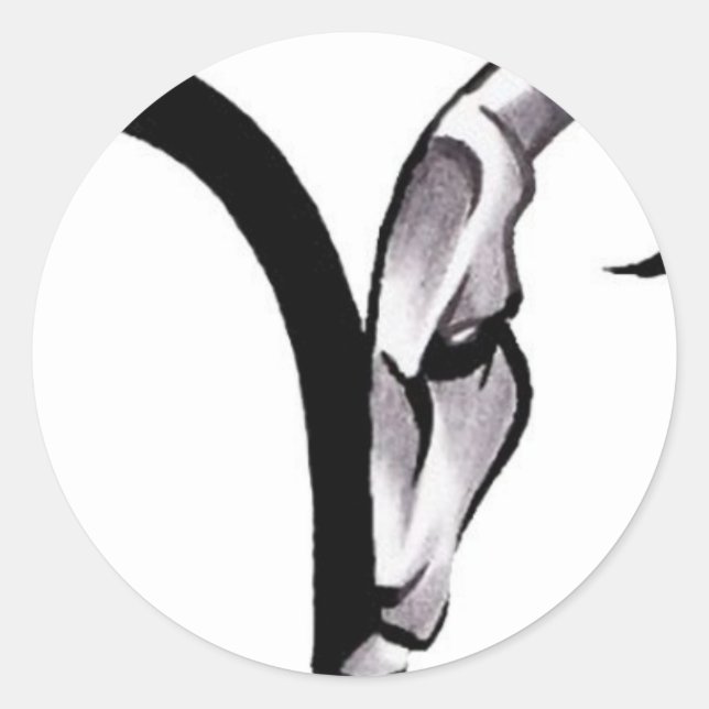 Pegatina Redonda 398ed2e311876f65315abc50c5e40934—aries-ram-tattoo (Anverso)
