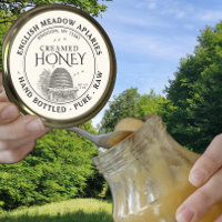 3 OZ CREAMED Honey Label Skep embotellado