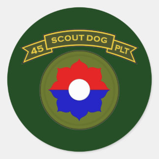 Pegatina Redonda 45.ª IPSD - Novena Infantería