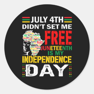 Pegatina Redonda 4.º 10 de junio no me liberaron