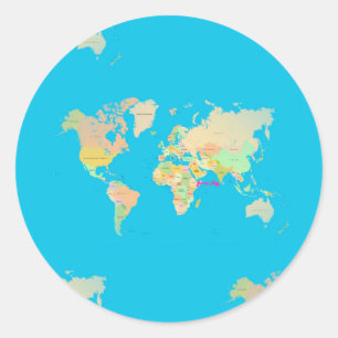 Pegatina Redonda 4.º asignación