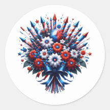 4 de julio Día de la Independencia Bouquet