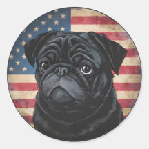 4 de julio Día de la Independencia Patriótico Pega