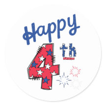 4 de julio Estrellas Patrióticas