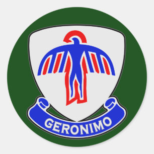 Pegatina Redonda 501o Regimiento de infantería DUI