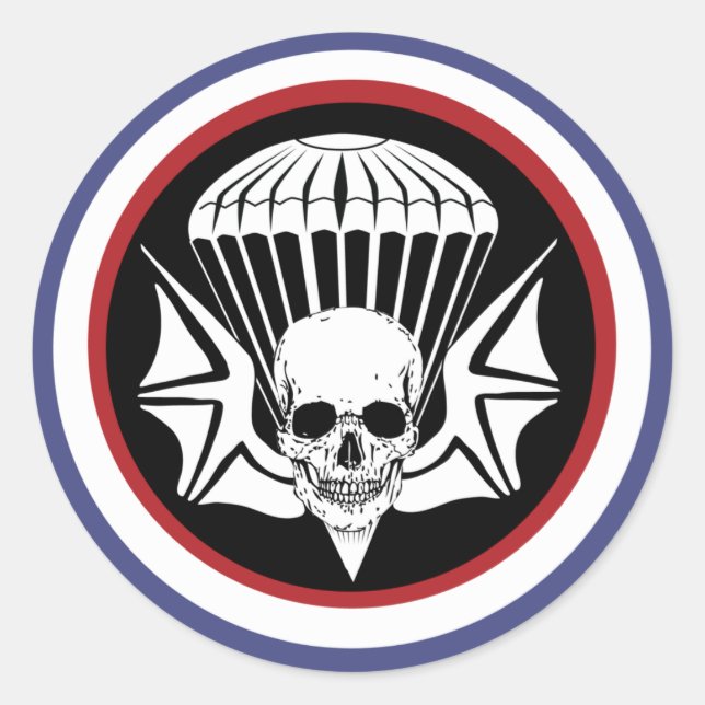Pegatina Redonda 502nd PIR (Anverso)