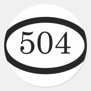 Pegatina Redonda 504o Infantería del paracaídas