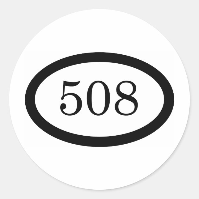 PEGATINA REDONDA 508 (Anverso)