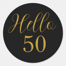 50.º cumpleaños de oro negro