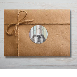 Pegatina Redonda 50.º medio siglo y fabuloso cumpleaños