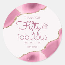 50 y fabuloso cumpleaños 50 Gracias