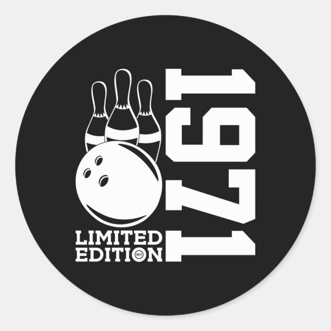 Pegatina Redonda 52.ª Bola 1971 (Anverso)