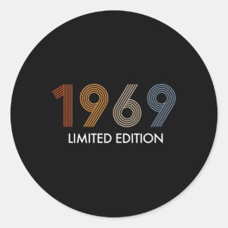Pegatina Redonda 54 Años 1969 54ª