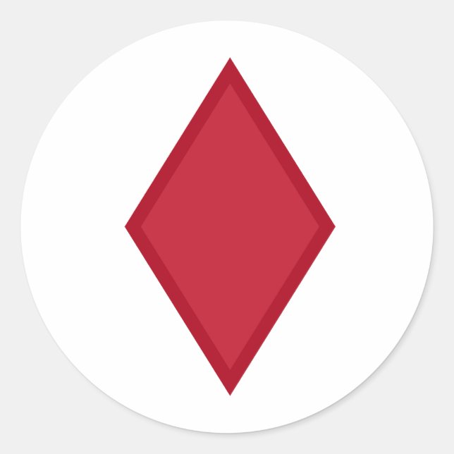 Pegatina Redonda 5.ª División de Infantería Parche Insignia (Anverso)