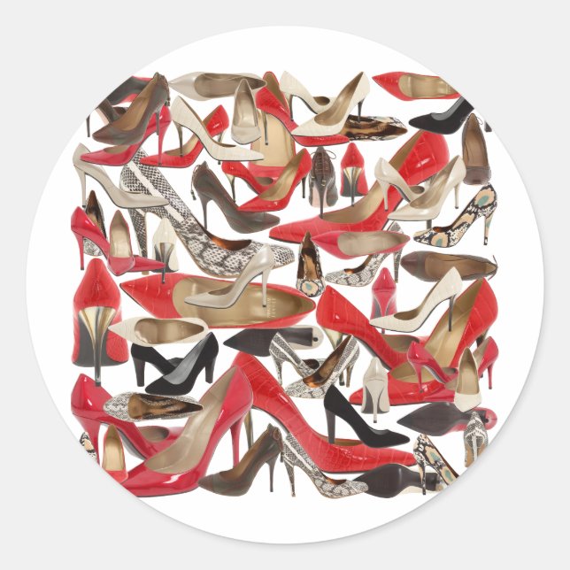 Pegatina Redonda 5.º calza (Anverso)