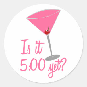 PEGATINA REDONDA 5:00