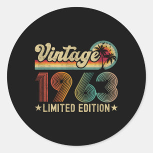 Pegatina Redonda 60 1963 60ª Para