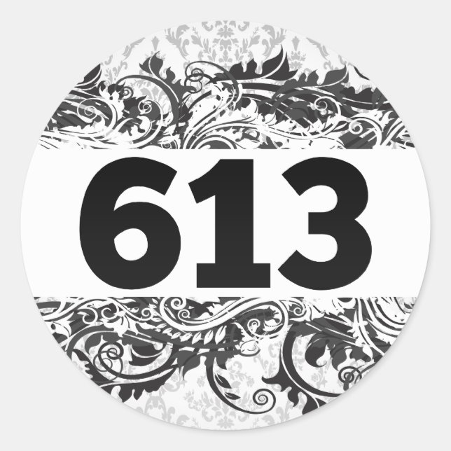 PEGATINA REDONDA 613 (Anverso)