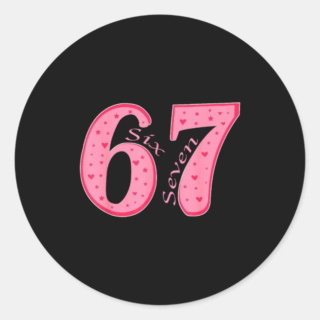 Pegatina Redonda 67 Funny Meme Couple Saint Valentine  (Anverso)