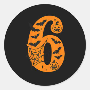 Pegatina Redonda 67 Halloween Matando a dos Chicas gemelos Brothers